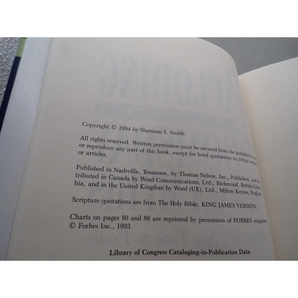 Exploding the Doomsday Money Myths Sherman S Smith PhD 1994 Hardcover Book
